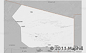 Gray Panoramic Map of Fada