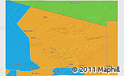 Political Panoramic Map of Fada