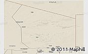 Shaded Relief Panoramic Map of Fada