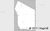 Gray Simple Map of Fada