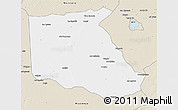 Classic Style 3D Map of Bokoro
