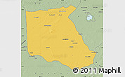 Savanna Style Map of Bokoro