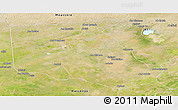 Satellite Panoramic Map of Bokoro