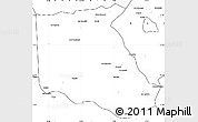 Blank Simple Map of Bokoro