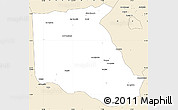 Classic Style Simple Map of Bokoro