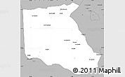 Gray Simple Map of Bokoro