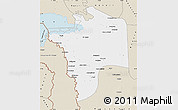 Classic Style Map of N'Djamena