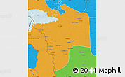 Political Map of N'Djamena