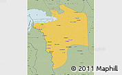 Savanna Style Map of N'Djamena