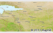 Satellite Panoramic Map of N'Djamena