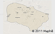 Shaded Relief 3D Map of Melfi, lighten