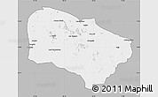 Gray Map of Melfi, single color outside