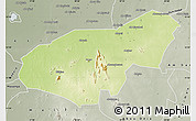 Physical Map of Mongo, semi-desaturated
