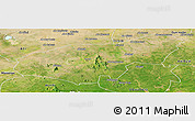 Satellite Panoramic Map of Mongo