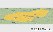 Savanna Style Panoramic Map of Mongo