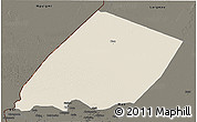 Shaded Relief 3D Map of Nokou, darken
