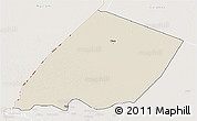 Shaded Relief 3D Map of Nokou, lighten