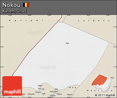 Classic Style Map of Nokou