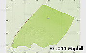 Physical Map of Nokou, lighten