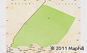 Physical Map of Nokou, satellite outside