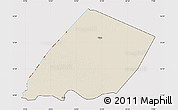 Shaded Relief Map of Nokou, cropped outside