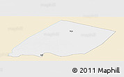 Classic Style Panoramic Map of Nokou, single color outside