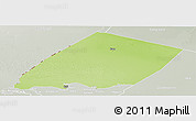 Physical Panoramic Map of Nokou, lighten, semi-desaturated