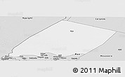 Silver Style Panoramic Map of Nokou