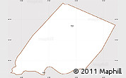 Classic Style Simple Map of Nokou, cropped outside