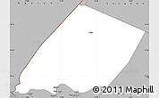Gray Simple Map of Nokou