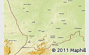 Physical 3D Map of Baibokoum