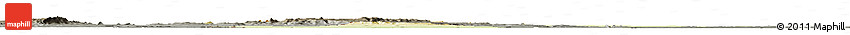 Physical Horizon Map of Baibokoum, darken, semi-desaturated