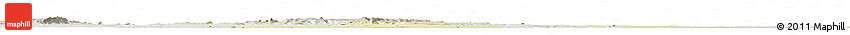 Physical Horizon Map of Baibokoum, lighten, semi-desaturated