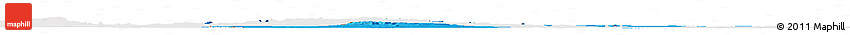 Political Horizon Map of Baibokoum, cropped outside