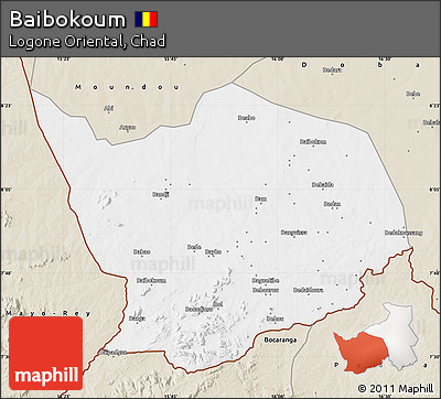 Classic Style Map of Baibokoum