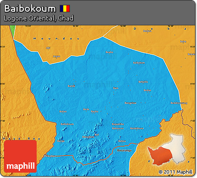 Political Map of Baibokoum