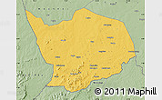 Savanna Style Map of Baibokoum