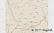 Shaded Relief Map of Baibokoum