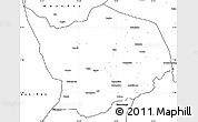 Blank Simple Map of Baibokoum
