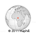 Outline Map of Bongor