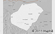 Gray 3D Map of Gounou