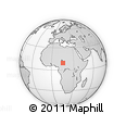 Outline Map of Gounou