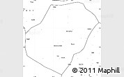 Blank Simple Map of Gounou