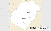 Classic Style Simple Map of Gounou