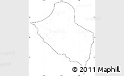 Blank Simple Map of Pala, cropped outside, no labels