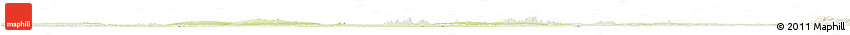 Physical Horizon Map of Moyen-Chari, lighten