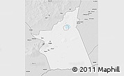 Silver Style 3D Map of Kyabe