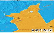 Political Panoramic Map of Kyabe