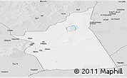 Silver Style Panoramic Map of Kyabe