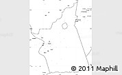 Blank Simple Map of Kyabe